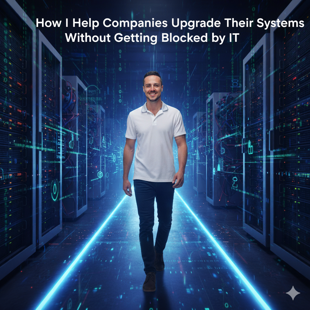 How I Help Companies Upgrade Their Systems Without AI Getting Blocked by IT