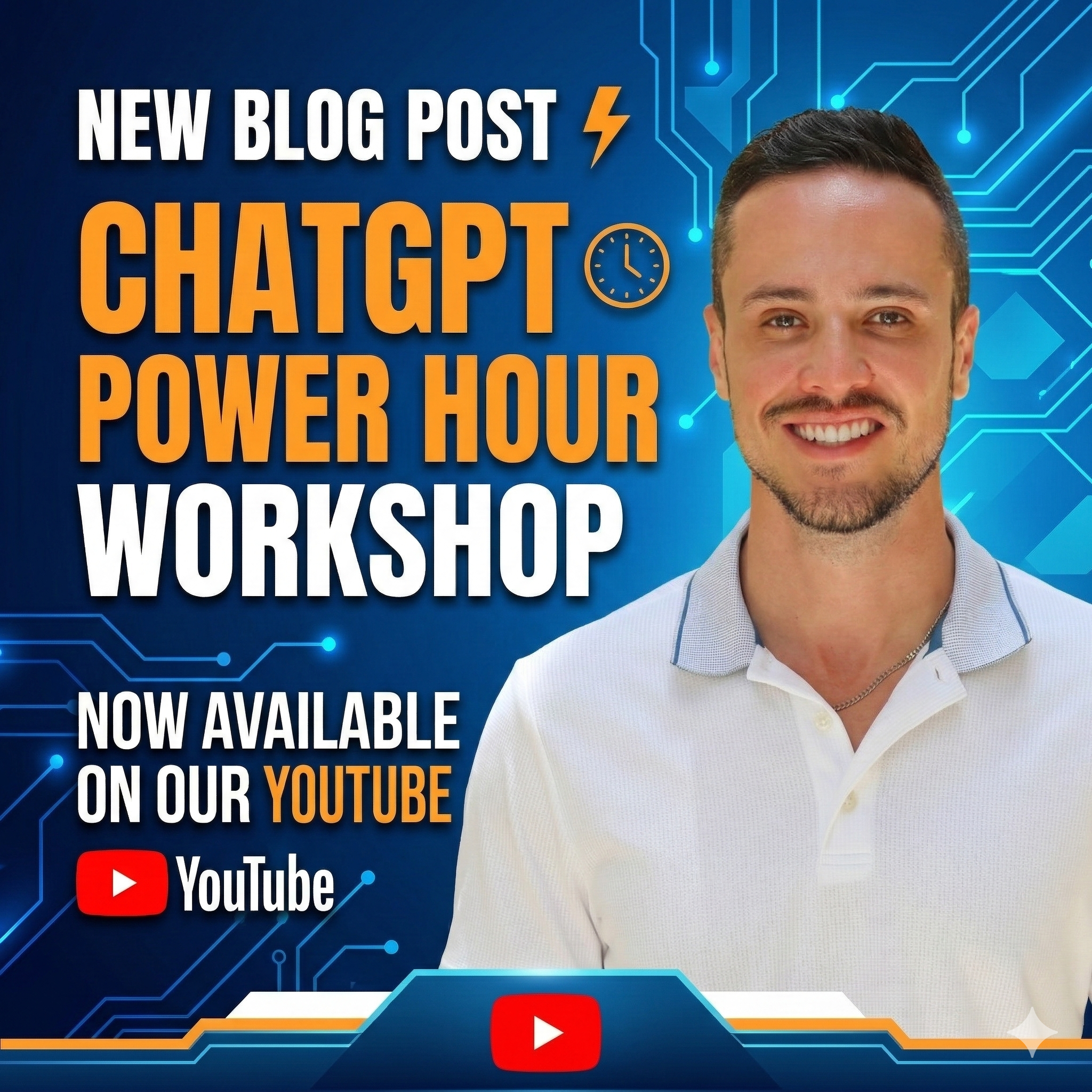 FREE ChatGPT Power Hour Workshop Posted on Our Youtube!